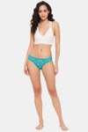 Clovia Low Rise Bikini Panty - Blue — thumbnail 5