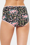 Clovia High Rise Three-Fourth Coverage Hipster Panty - Black — thumbnail 4