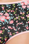 Clovia High Rise Three-Fourth Coverage Hipster Panty - Black — thumbnail 6