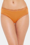 Clovia Mid Rise Three-Fourth Coverage Hipster Panty - Orange — thumbnail 1