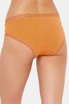 Clovia Mid Rise Three-Fourth Coverage Hipster Panty - Orange — thumbnail 4