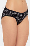 Clovia Low Rise Bikini Panty - Black — thumbnail 2
