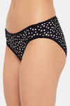 Clovia Low Rise Bikini Panty - Black — thumbnail 3