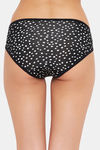 Clovia Low Rise Bikini Panty - Black — thumbnail 4