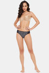 Clovia Low Rise Bikini Panty - Black — thumbnail 5