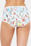 Clovia High Rise Three-Fourth Coverage Hipster Panty - White — thumbnail 4