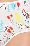Clovia High Rise Three-Fourth Coverage Hipster Panty - White — thumbnail 6