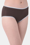 Clovia Medium Rise Three-Fourth Coverage Hipster Panty - Brown — thumbnail 2