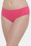 Clovia Medium Rise Three-Fourth Coverage Hipster Panty - Pink — thumbnail 3