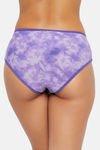 Clovia Medium Rise Three-Fourth Coverage Hipster Panty - Purple — thumbnail 4