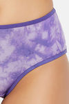 Clovia Medium Rise Three-Fourth Coverage Hipster Panty - Purple — thumbnail 5