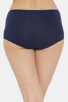 Clovia High Rise Three-Fourth Coverage Hipster Panty - Navy Blue — thumbnail 4