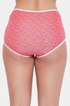Clovia High Rise Three-Fourth Coverage Hipster Panty - Pink — thumbnail 4
