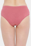 Clovia Medium Rise Three-Fourth Coverage Hipster Panty - Pink — thumbnail 4