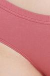 Clovia Medium Rise Three-Fourth Coverage Hipster Panty - Pink — thumbnail 5