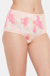 Clovia Three-Fourth Coverage High Rise Hipster Panty - Peach — thumbnail 2