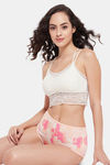 Clovia Three-Fourth Coverage High Rise Hipster Panty - Peach — thumbnail 5