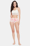 Clovia Three-Fourth Coverage High Rise Hipster Panty - Peach — thumbnail 6