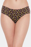 Clovia Three-Fourth Coverage Mid Rise Hipster Panty - Maroon — thumbnail 1