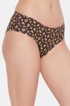 Clovia Three-Fourth Coverage Mid Rise Hipster Panty - Maroon — thumbnail 2