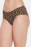 Clovia Three-Fourth Coverage Mid Rise Hipster Panty - Maroon — thumbnail 3