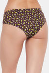 Clovia Three-Fourth Coverage Mid Rise Hipster Panty - Maroon — thumbnail 4