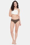 Clovia Three-Fourth Coverage Mid Rise Hipster Panty - Maroon — thumbnail 6