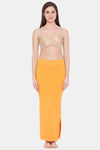 Clovia Seamless High Compression Saree Shapewear - Yellow — thumbnail 4