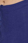 Clovia Seamless High Compression Saree Shapewear - Blue — thumbnail 5