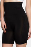 Clovia Seamless High Compression Highwaist Thigh Shaper - Black — thumbnail 3