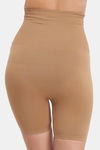 Clovia Seamless High Compression Highwaist Thigh Shaper - Beige — thumbnail 4