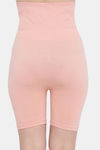 Clovia Seamless High Compression Highwaist Thigh Shaper - Peach — thumbnail 1
