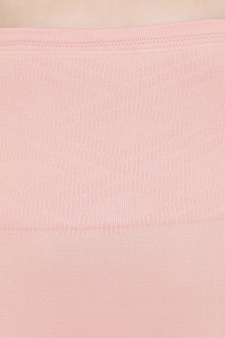 Clovia Seamless High Compression Highwaist Thigh Shaper - Peach — image 5
