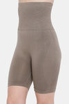 Clovia Seamless High Compression Highwaist Thigh Shaper - Grey — thumbnail 3