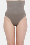 Clovia Seamless High Compression Highwaist Shapewear - Grey — thumbnail 1