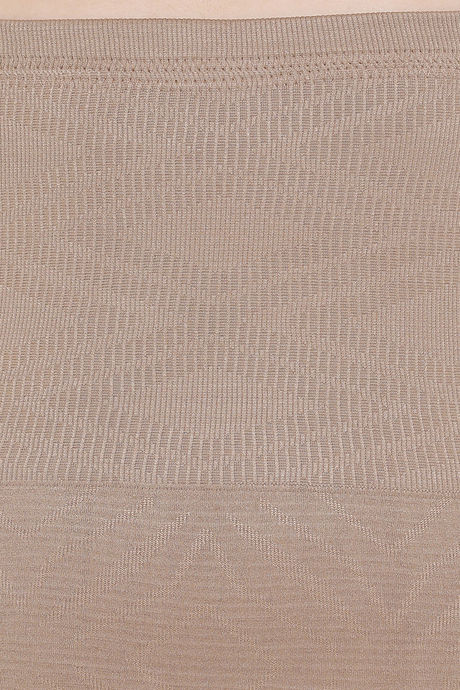 Clovia Seamless High Compression Highwaist Shapewear - Beige — image 5