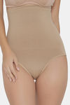 Clovia Seamless High Compression Highwaist Shapewear - Beige — thumbnail 1