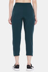Clovia Comfort-Fit Active Track Pants - Blue — thumbnail 4