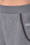 Clovia Comfort-Fit Active Shorts - Grey — thumbnail 6