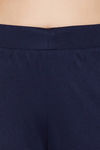 Clovia Comfort-Fit Active Shorts - Blue — thumbnail 6