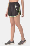 Clovia Comfort-Fit Active Shorts - Black — thumbnail 2