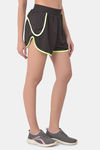 Clovia Comfort-Fit Active Shorts - Black — thumbnail 3