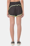 Clovia Comfort-Fit Active Shorts - Black — thumbnail 4