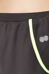 Clovia Comfort-Fit Active Shorts - Black — thumbnail 6