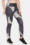 Clovia Quick Dry Skin Fit Pants - Grey — thumbnail 2