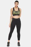 Clovia Quick Dry Skin Fit Pants - Black — thumbnail 5