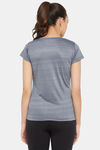 Clovia Quick Dry Relaxed Top - Grey — thumbnail 4
