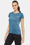 Clovia Quick Dry Relaxed Top - Teal — thumbnail 3