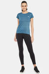 Clovia Quick Dry Relaxed Top - Teal — thumbnail 5
