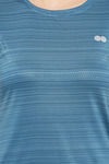 Clovia Quick Dry Relaxed Top - Teal — thumbnail 6